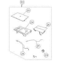 картинка Panasonic CWH14C8363 Блок управления внешнего блока кондиционера CWH14C8363 от магазина Интерком-НН