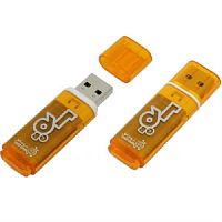 картинка Память USB 16Gb Smart Buy Glossy оранжевый 2.0 (SB16GBGS-Or) от магазина Интерком-НН