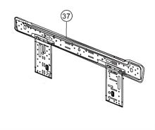 картинка Panasonic CWH36K1025 Крепеж для внутреннего блока сплит-системы CS-PA7DKD, CS-YW9DKE от магазина Интерком-НН