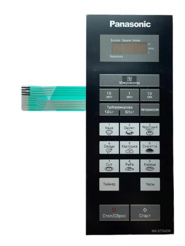 картинка Panasonic A630Y41T0HZP Сенсорная панель на русском для СВЧ (микроволновой печи) NN-ST342W ZPE от магазина Интерком-НН фото 3