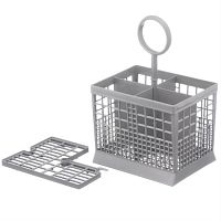 картинка Bosch 00093986 корзина для столовых приборов, 4 секции, с ручкой и крышкой для посудомоечной машины от магазина Интерком-НН