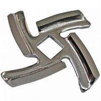 картинка Нож 010159C квадрат 8,5мм, диаметр 46мм, глубина 5мм для мясорубок Braun, Panasonic  от магазина Интерком-НН