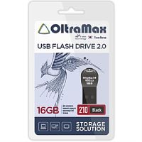картинка Память USB 16Gb OltraMax 210 черный (OM16GB210-Black) от магазина Интерком-НН