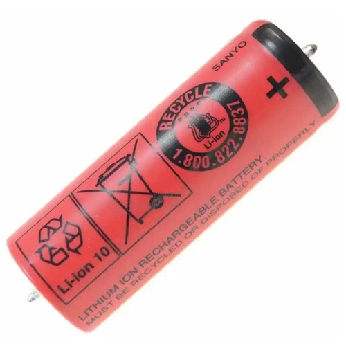 картинка Braun 81377206 (Sanyo UR18500Y, 7030925) Аккумулятор Li-Ion 1300mAh для бритвы и эпилятора от магазина Интерком-НН фото 2