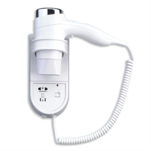 картинка Ksitex F-1400WS Фен для волос с розеткой для бритвы 1400 Вт, белый от магазина Интерком-НН