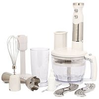 картинка Leran HBL-0866W погружной блендер 800Вт регулировка оборотов, режим турбо белый  от магазина Интерком-НН