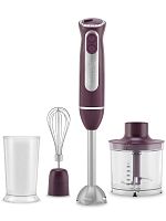 картинка Vitek VT-8535 погружной блендер 900Вт регулировка оборотов, режим турбо, цвет бордовый от магазина Интерком-НН