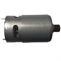 картинка 010191 А1 AEZHRS-550S-12VDC двигатель с шестерней 12 зубьев D=10мм для шуруповерта Интерскол, Bosch от магазина Интерком-НН