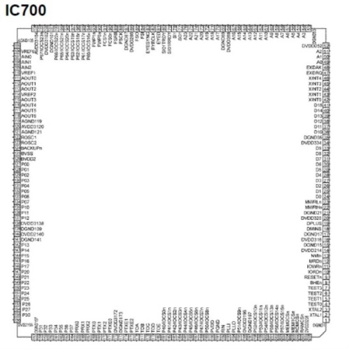 изображение C1CB00002055 Panasonic IC, 16BIT MICROPROCESSOR магазин Компании Интерком-НН фото 2 картинка Panasonic C1CB00002055 Микросхема от магазина Интерком-НН фото 2