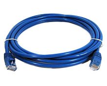 картинка Патч-корд UTP cat. 5e 1,5м (синий) неэкранированный, литой коннектор от магазина Интерком-НН