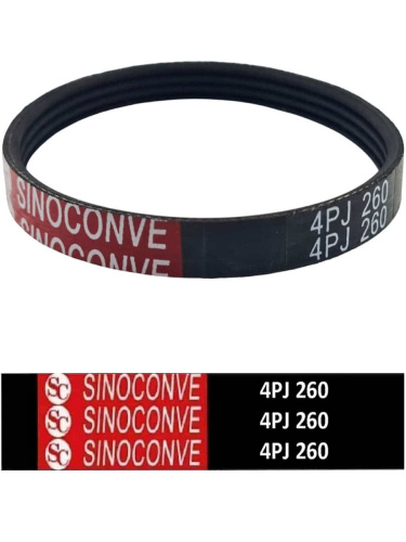 картинка Sinoconve 4PJ260 J4 ремень поликлиновый приводной для электроинструмента Интерскол  от магазина Интерком-НН фото 2