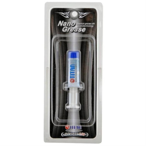 картинка Термопаста Titan Nano Grease 1.5 г шприц, теплопроводность 4.5 Вт/м*К  от магазина Интерком-НН