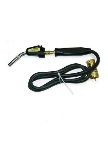 картинка Горелка газовая под баллон MAPP для пайки со шлангом и пьезоподжигом T-CA  от магазина Интерком-НН