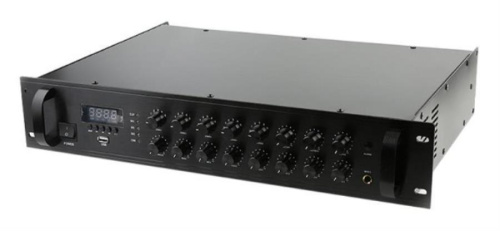 картинка MKV Pro PA-1360 Трансляционный усилитель 360Вт, 5 зон/Alarm/USB/Bluetooth/FM от магазина Интерком-НН