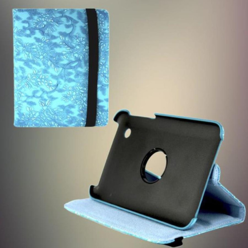 картинка Чехол-книжка Samsung P3110 сакура (морской бриз) 7" (поворотный механизм) от магазина Интерком-НН