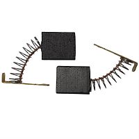 картинка Электроугольные щетки 5.5х15х18 (587) пружина, длинный пятак-ухо для электроинструмента Интерскол от магазина Интерком-НН