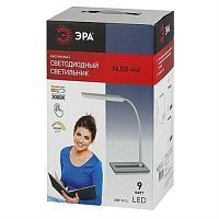 картинка ЭРА NLED-446-9W-BK Настольный светильник 9Вт, черный от магазина Интерком-НН