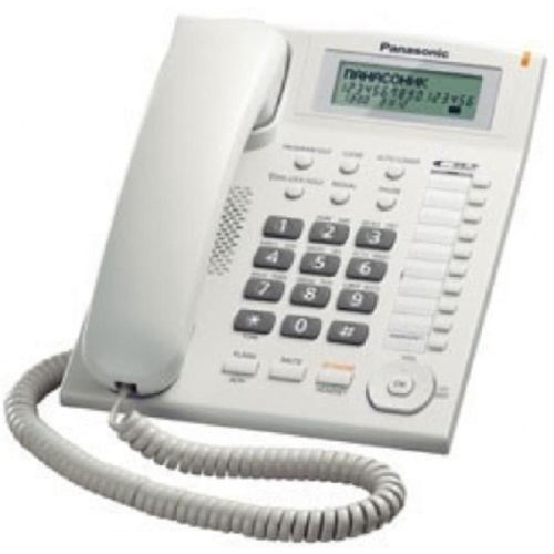 изображение Проводной телефон Panasonic KX-TS2388RUW, цвет белый магазин Компании Интерком-НН фото 2 картинка Panasonic KX-TS2388RUW проводной телефон, цвет белый от магазина Интерком-НН фото 2