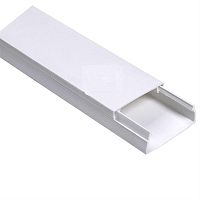 картинка Кабель-канал 100х40 ECOLINE (ИЭК) (уп. 8м) CKK11-100-040-1-K01 от магазина Интерком-НН