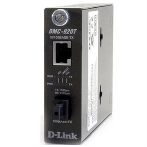 картинка DMC-920T D-Link (ТХ: 1550 нм; RX: 1310 нм) SC, 20км Медиаконвертер 10/100BASE-TX и 100BASE-FX  от магазина Интерком-НН фото 2