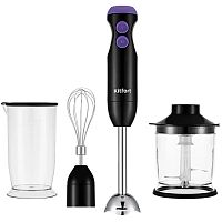 картинка Kitfort KT-3041-1 погружной блендер 350Вт, черно-фиолетовый от магазина Интерком-НН