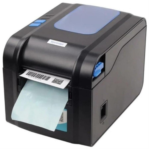 картинка Xprinter XP-370B USB термопринтер с автоотделителем этикеток, для термобумаги шириной 16-82 ммi. от магазина Интерком-НН
