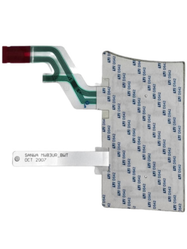 картинка Samsung DE34-00296A Сенсорная панель управления СВЧ печи MW83UR от магазина Интерком-НН фото 2