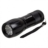 картинка Светодиодный алюминиевый фонарь 9LED Smartbuy Colorado (черный) от магазина Интерком-НН