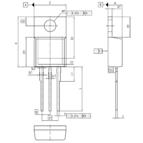 изображение МОП-транзистор IPP60R190P6 (6R190C6), MOSFET N-Channel 600V TO-220 магазин Компании Интерком-НН фото 2 картинка Infineon IPP60R190P6 (6R190C6), МОП-транзистор MOSFET N-Channel 600V TO-220 от магазина Интерком-НН фото 2