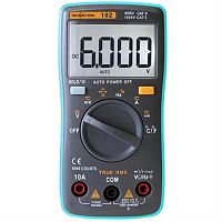 картинка Richmeters RM102 Цифровой мультиметр, до  60 мОм, 1000 Вольт, 10 Ампер, питание батареи: 2×1.5V AAA от магазина Интерком-НН