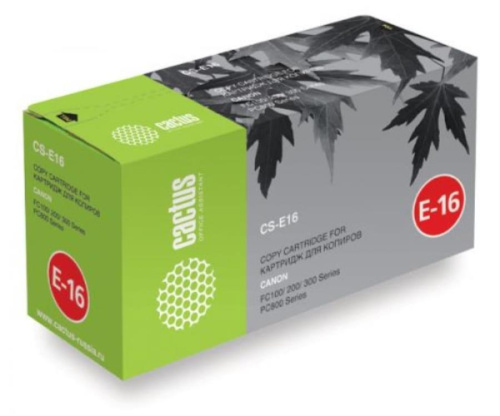 картинка Картридж CACTUS CS-E16 для принтеров Canon FC-200/208/220/228/336/128/108 от магазина Интерком-НН