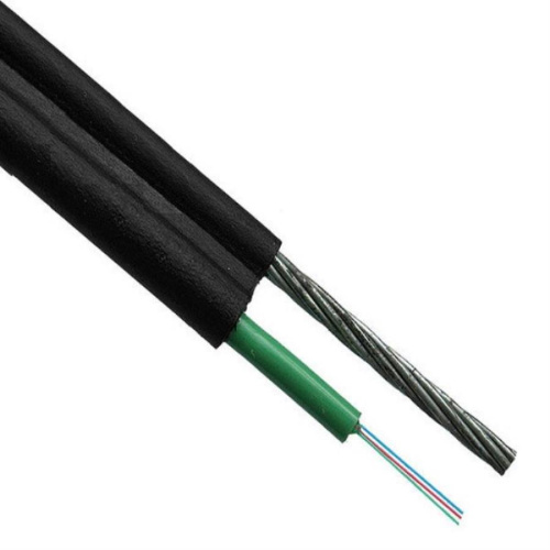 картинка Кабель оптический ОПЦ-4А-4 подвесной, 4 волокна, одномодовый, стальной трос, 4 кН   от магазина Интерком-НН