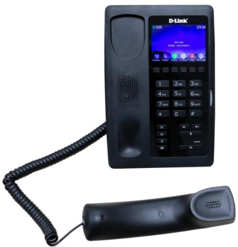 картинка Телефон IP D-Link DPH-200SE черный (DPH-200SE/F1A) от магазина Интерком-НН фото 11