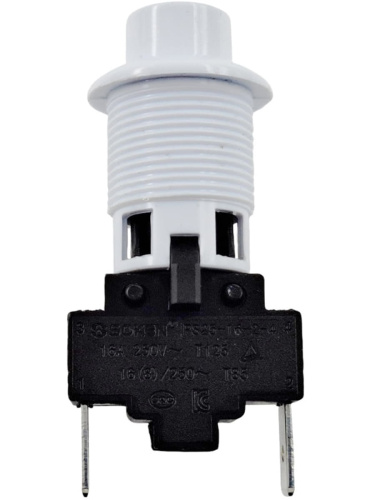 картинка Gefest ПКН-507.2-113 кнопка подсветки духовки 2-х контактная 16A, 250V для плиты Гефест 1300, 1500 от магазина Интерком-НН