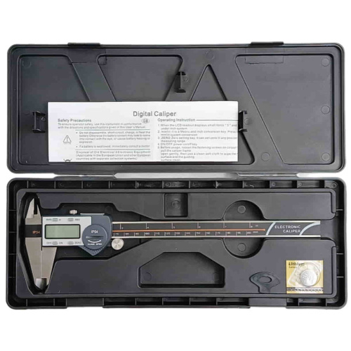 картинка Штангенциркуль Electronic Caliper 5100 до 200мм электронный с ЖК-дисплеем, нержавеющая сталь от магазина Интерком-НН фото 2