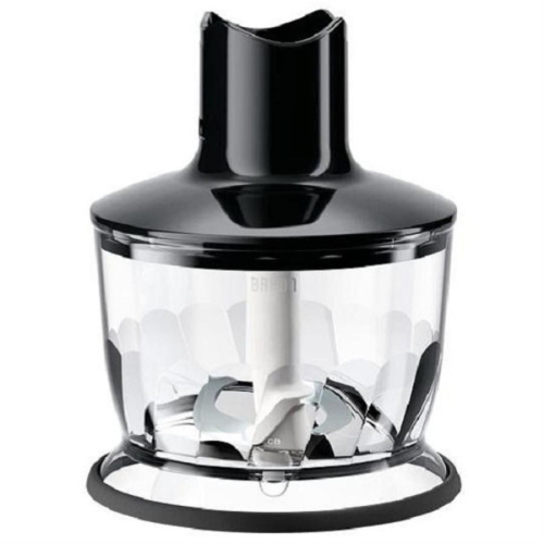 картинка Braun 0X81364498 Измельчитель MQ30 в сборе (500мл) для блендера MR730, черный, в красивой коробке от магазина Интерком-НН фото 2