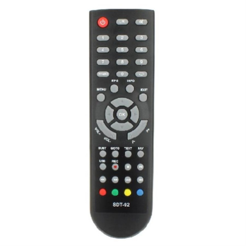 картинка Huayu SDT-92 [DVB-T2] (17353) Пульт дистанционного управления (ПДУ) для приставки Supra SDT-92 от магазина Интерком-НН