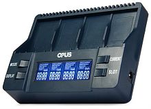 картинка Opus BT-C900 Универсальное зарядное устройство на 4 аккумулятора Ni-MH/Ni-Cd тип "Крона" от магазина Интерком-НН