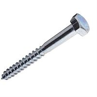 картинка Шуруп-глухарь 12х140 с шестигранной головкой для крепления деревянных лаг и реек от магазина Интерком-НН