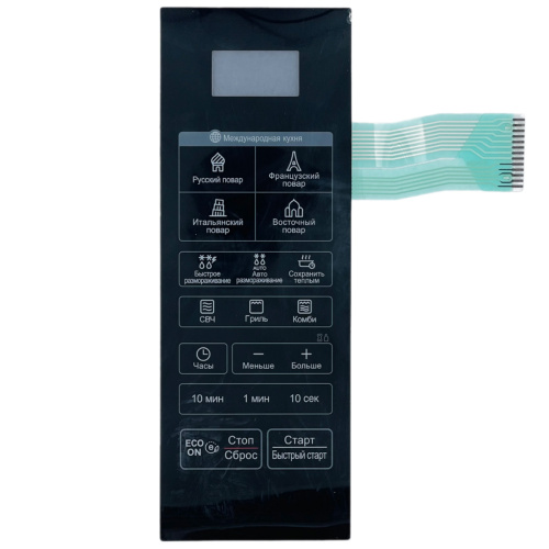 картинка LG MFM62757201 сенсорная панель управления микроволновой СВЧ печи MH6342BS, MH-6342BS черный от магазина Интерком-НН фото 2