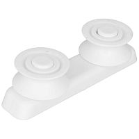 картинка Indesit C00311266 (480140101547) ролики направляющие верхней корзины для посудомоечной машины  от магазина Интерком-НН