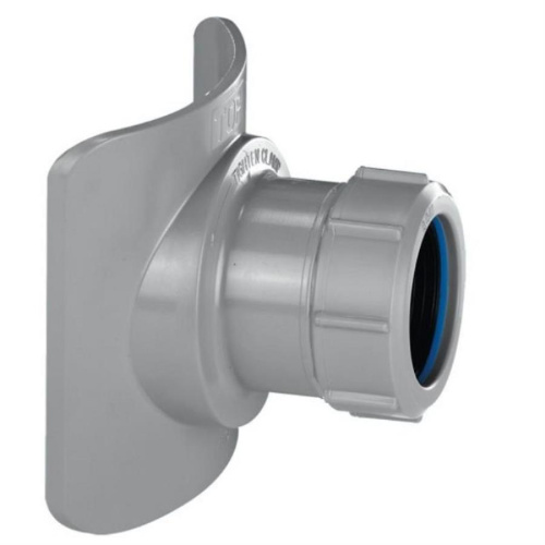 картинка McAlpine BOSSCONN 110-50-GR 110мм Х 50мм Врезка (адаптер) в канализационную трубу (пластиковая) от магазина Интерком-НН