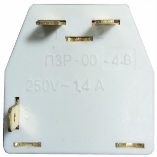 картинка Пускозащитное реле ПЗР-00-4.8, 1.4A, 250V для холодильников Nord от магазина Интерком-НН фото 2