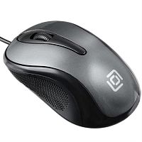 картинка Oklick 385M Мышь проводная USB, чёрный/серый от магазина Интерком-НН