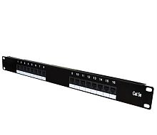 картинка WT-2064-16P 19" патч-панель RJ45 Cat.5e, 16 портов от магазина Интерком-НН