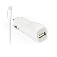 картинка Smartbuy Автомобильное зарядное устройство SBP-1502-8 NITRO, 1USB+кабель iPhone от магазина Интерком-НН