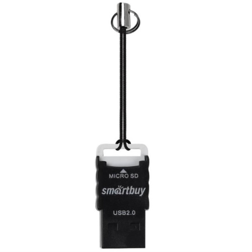 картинка Smartbuy SBR-707-K картридер (черный) для карт MicroSD от магазина Интерком-НН фото 2
