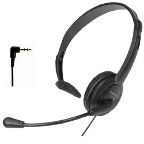 картинка Panasonic RP-TCA400E-K гарнитура для проводных и DECT телефонов разъем 2,5 мм от магазина Интерком-НН фото 4