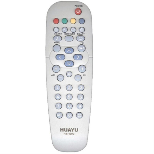 изображение Huayu RM-120C (5661) пульт дистанционного управления универсальный (ПДУ) для техники Philips магазин Компании Интерком-НН картинка Huayu RM-120C (5661) пульт дистанционного управления универсальный (ПДУ) для техники Philips от магазина Интерком-НН