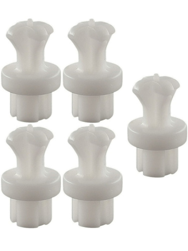 картинка Хвостовик 5шт для ножа измельчителя тип 2 (увеличенный ободок) белый блендера Redmond, RED, Polaris от магазина Интерком-НН